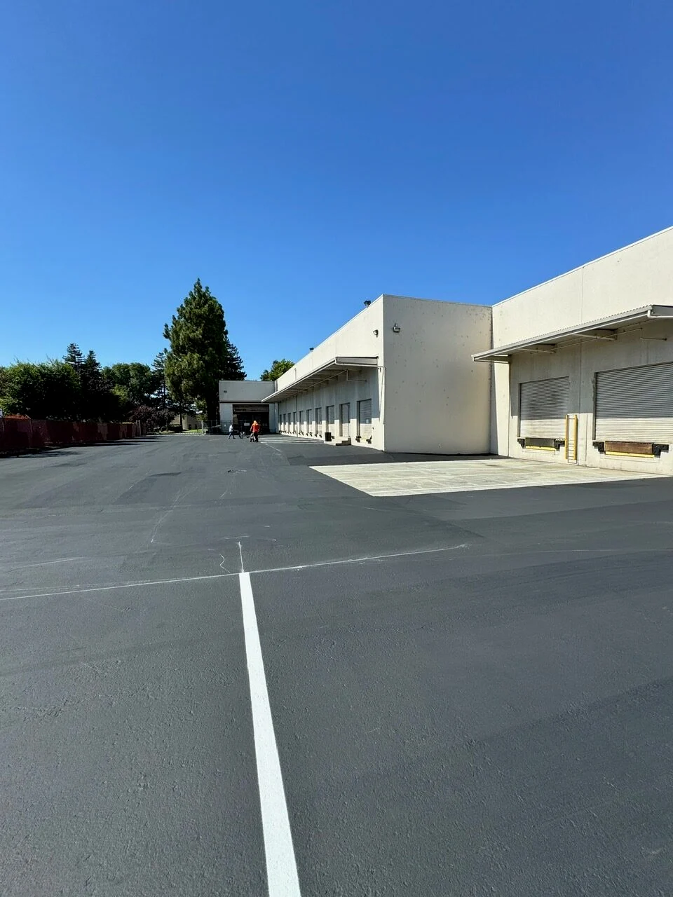 after photo, wide shot of completed site